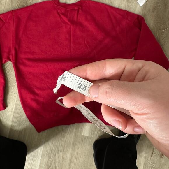 Roaring River State Park Red Crew long sleeve sweatshirt unisex L - Picture 5 of 7